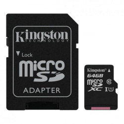 CARD MICROSD 64GB KINGSTON