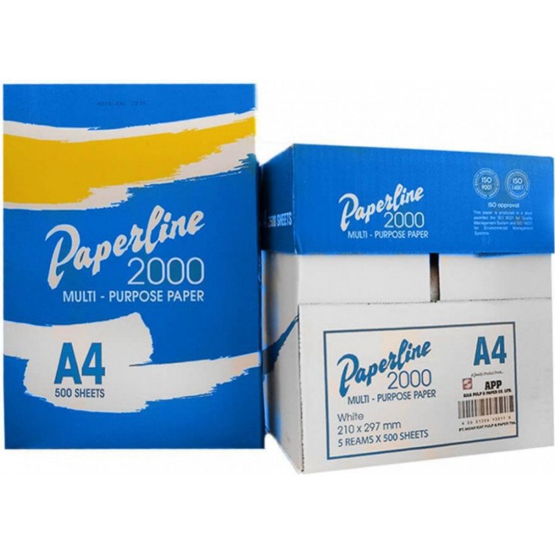 HARTIE COPIATOR A4 PAPERLINE 2000, 500 COLI /TOP, 75 GR/MP
