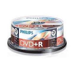 DVD+R Philips, 4.7GB, 16X,...