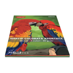 Hartie colorata A4 50 coli...