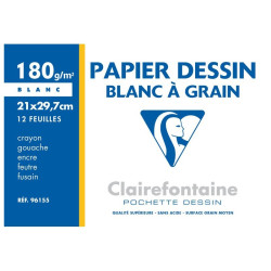 Bloc desen A4 12 foi 180gr...