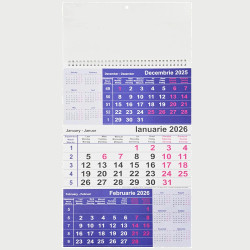 Calendar triptic de perete...